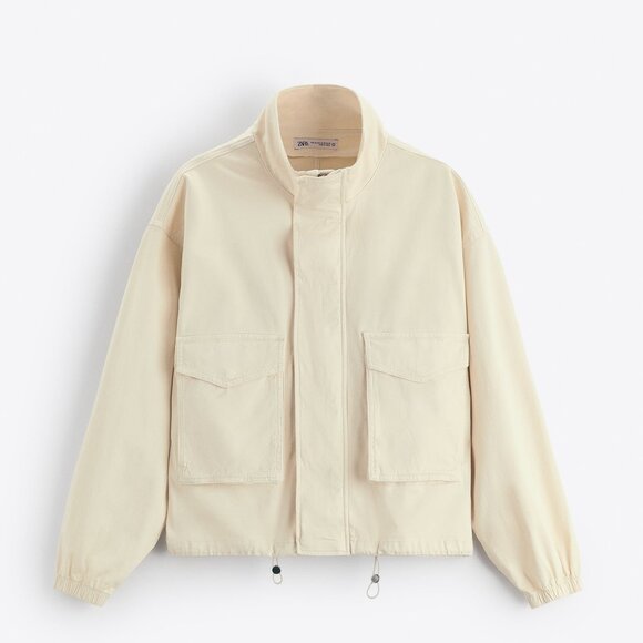 Zara Boxy Pocket Jacket